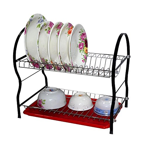 escurre assiettes pliable avec plateau de en pl...