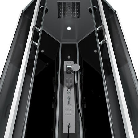 AURLANE AURLANE Cabine de douche carrée 90x90x215cm - PRIMUS SQUARE 90 code EAN 3700710225898 