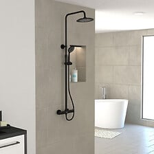 AURLANE Colonne de douche Thermostatique finiti...