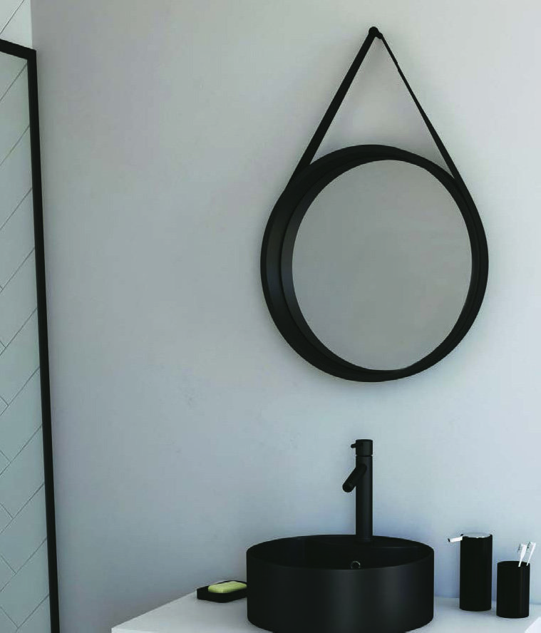  ENSEMBLE MEUBLE VASQUE ET MIROIR BARBIER(1)(2) "FJORD" code EAN 3700710243632 