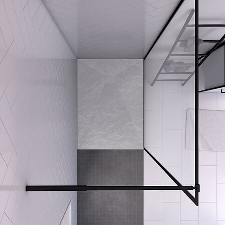 AURLANE AURLANE Paroi de douche 120x200 + receveur 120x80 cm - cadre et barre ... code EAN 3700710248361 