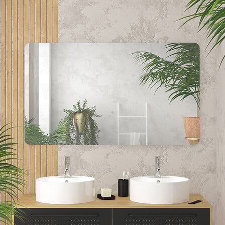 AURLANE Miroir salle de bain - 120x70cm - GO code EAN 3700710252795 
