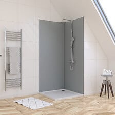 Lot de 2 Panneaux Muraux Silver 90x210 cm - Pro...