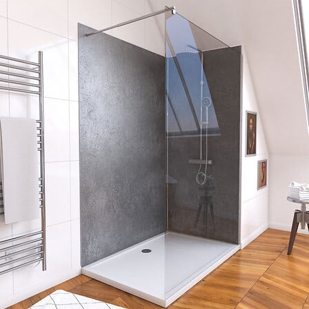 AURLANE Ensemble complet douche à l'Italiennne avec Receveur 120x90 + ... code EAN 3700710255741 