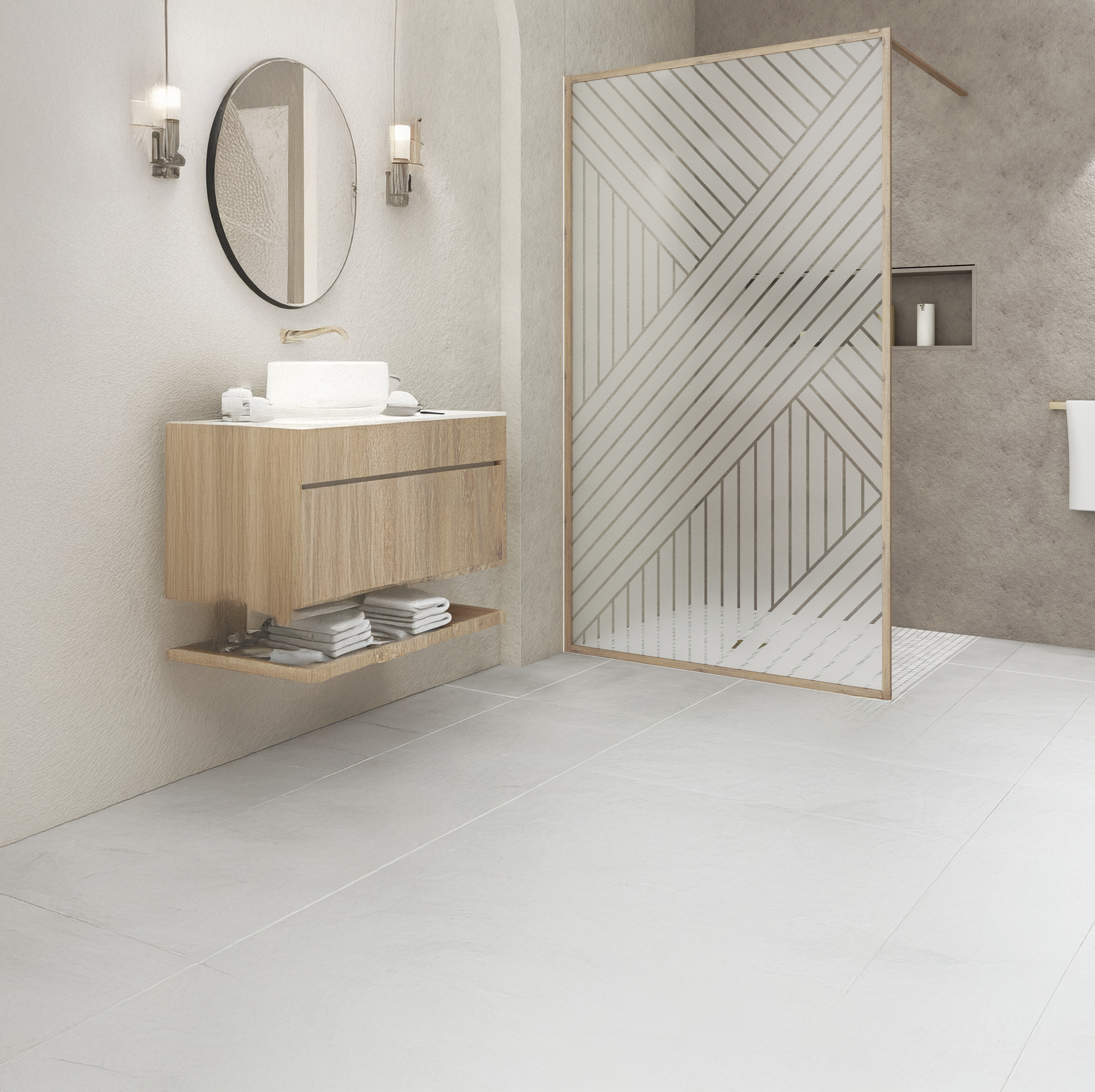 PAROI DE DOUCHE JAPANDI AURLANE code EAN 3700710275084 