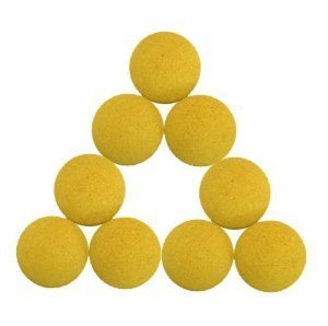 9 Balles Baby Foot Liège Jaunes