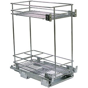 VIBO Coulissant bas 1 étagère et 1 rangement bouteilles vibo - VIBO 3700718606897 (3700718606897)