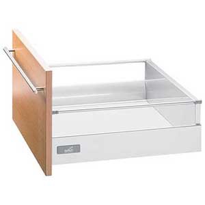 Côté de tiroir en kit hauteur 144mm - HETTICH