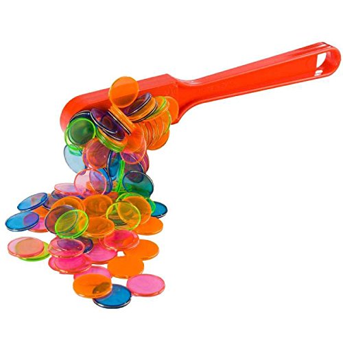 Ramasse jeton magnétique rouge 100 jetons