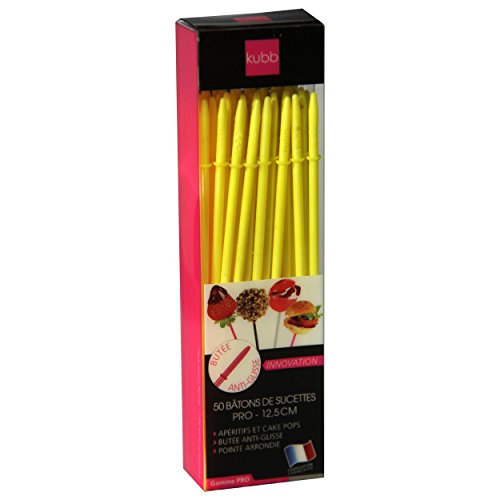 Kubb K038 50 Bâtons de Sucettes à Butée Réutili...
