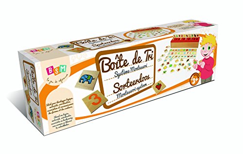 Bsm - Ef31100 - Jeu D'exploration - Boîte De Tri- Système Montessori 3700734432449 BSM Bsm - Ef31100 - Jeu D'exploration - Boîte De Tri- Système Montessori 3700734432449 BSM