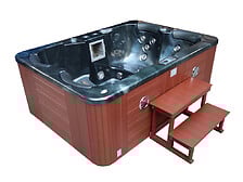 HABITAT ET JARDIN HABITAT ET JARDIN Spa "Fidji" 4 places - Cuve gris - système Balboa + station d ... code EAN 3700746400191 