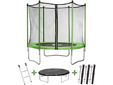HABITAT ET JARDIN HABITAT ET JARDIN Trampoline "Yoopi" - Ø 3.05 m - Avec filet + échelle + couver ... code EAN 3700746426474 