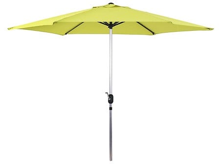 Parasol jardin droit Alu 