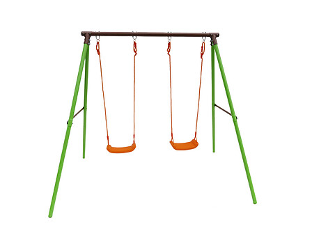 HABITAT ET JARDIN HABITAT ET JARDIN Portique acier "Polo" - 1.95m - 2 agrès code EAN 3700746427792 