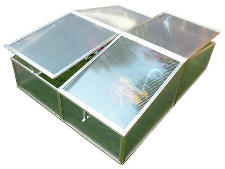 MINI SERRE DE JARDIN OU BALCON POLYCARBONATE ROSA