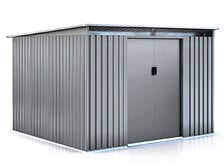 HABITAT ET JARDIN Abri de jardin métal "Texas" - 6,29 m² 3700746454194 HABITAT ET JARDIN