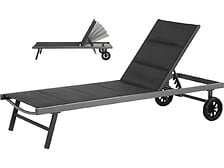 HABITAT ET JARDIN HABITAT ET JARDIN Bain de soleil textilène matelassé et aluminium "Bella" - Pho ... code EAN 3700746459052 