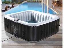 HABITAT ET JARDIN HABITAT ET JARDIN Spa Gonflable NICE en PVC - 6 places - Gris/Noir code EAN 3700746464223 