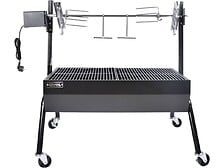 HABITAT ET JARDIN HABITAT ET JARDIN Rôtissoire charbon avec broche électrique "Senator" - Noir code EAN 3700746467552 