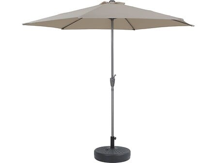 HABITAT ET JARDIN Parasol jardin droit Alu 