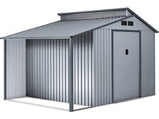 HABITAT ET JARDIN Abri de jardin métal avec per...