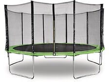 HABITAT ET JARDIN Trampoline " Yoopi " - Ø 4.60 m - Vert - Avec filet + échelle ... 3700746478855 HABITAT ET JARDIN HABITAT ET JARDIN Trampoline " Yoopi " - Ø 4.60 m - Vert - Avec filet + échelle ... 3700746478855 HABITAT ET JARDIN