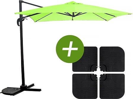 Parasol jardin déporté 