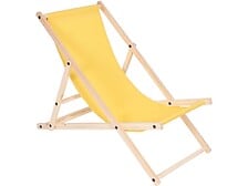 HABITAT ET JARDIN HABITAT ET JARDIN Lot de 2 transats en bois "Chilienne" - 107 x 56.5 x 81 cm -  ... code EAN 3700746484603 