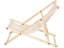 HABITAT ET JARDIN HABITAT ET JARDIN Lot de 2 transats en bois "Chilienne" - 107 x 56.5 x 81 cm -  ... code EAN 3700746484641 