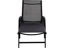 HABITAT ET JARDIN HABITAT ET JARDIN Lot de 2 Bains de soleil en métal "Farniente" - Noir code EAN 3700746486546 