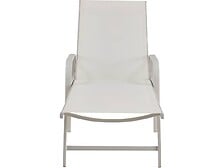 HABITAT ET JARDIN HABITAT ET JARDIN Lot de 2 Bains de soleil en métal "Farniente" - Blanc code EAN 3700746493056 