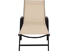 HABITAT ET JARDIN HABITAT ET JARDIN Lot de 2 Bains de soleil en métal "Farniente" - Beige code EAN 3700746493070 