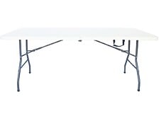 HABITAT ET JARDIN HABITAT ET JARDIN Table de jardin pliante "Foldy" - 180 x 74 x 74 cm - Blanc code EAN 3700746499690 