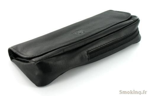 Chacom blague à tabac cuir cc006 noire code EAN 3700752400505 