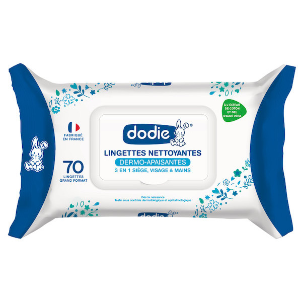 Lingettes nettoyantes 3 en 1