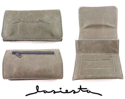 Blague à tabac - Lasiesta - Carnet double - Gris