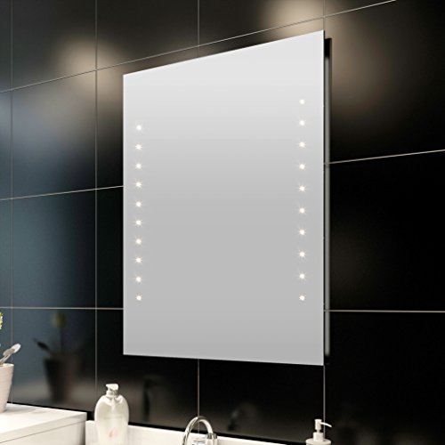 Miroir de salle de bain avec éclairage LED 50 x...