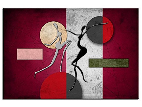 Tableau peinture design abstrait déco murale - ...