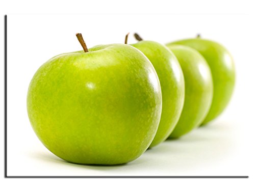 Tableau cadre décoration cuisine pomme verte - ...