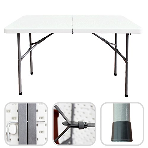 Table traiteur pliante 124 cm - Table buffet ca...