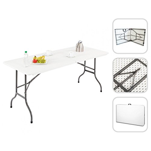 Table traiteur pliante 152 cm - Table buffet ca...