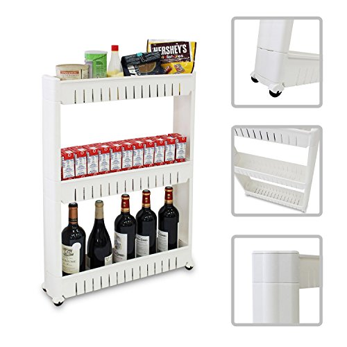 Étagère sur roulettes pour cuisine ou Salle de ...