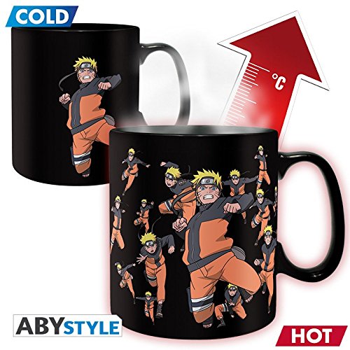 NARUTO SHIPPUDEN - Mug Heat Change - 460 ml -Mu...