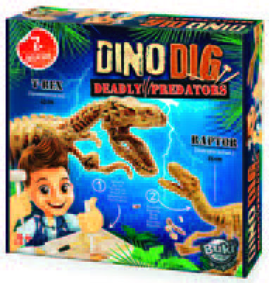 COFFRET AMAZING CRYSTAL/COFFRET DINO DIG/COFFRET VOLCANS ET DINOSAURES “BUKI” 3700802103318 Bukifrance