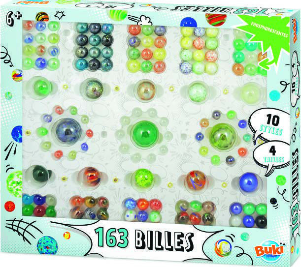 Bukifrance COFFRET DE 163 BILLES code EAN 3700802103615 