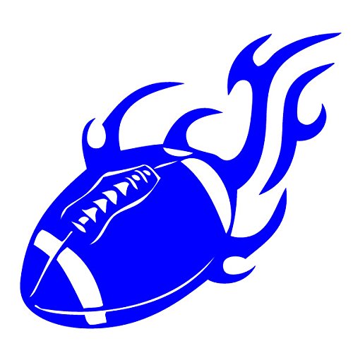 Sticker autocollant ballon de rugby tribal pour...