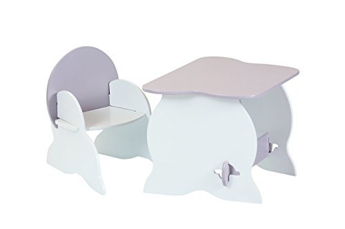 530114 mon premier bureau table/fauteuil bois b...