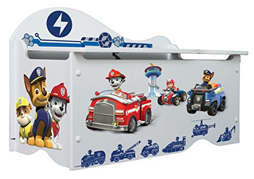 Pat Patrouille 530131 Coffre de Rangement Bois ...