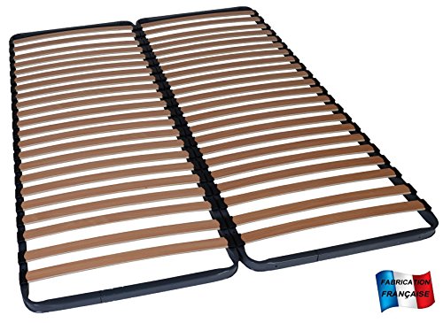 MEUBLEPRO Sommier à lattes 2x70x190 (140x190) code EAN 3700815710855 